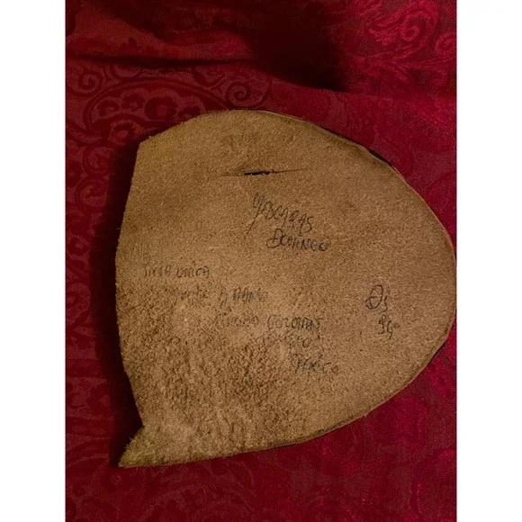 Leather Face Sculpture 3D signed yascaqas domingo - Picture 2 of 3